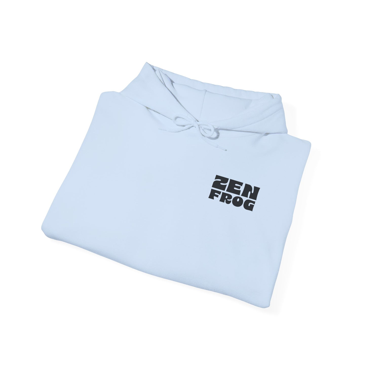 Zen Frog Hoodie - Cozy Unisex Sweatshirt, Perfect for Chill Days, Gifts for Nature Lovers, Casual Wear, Unique Design