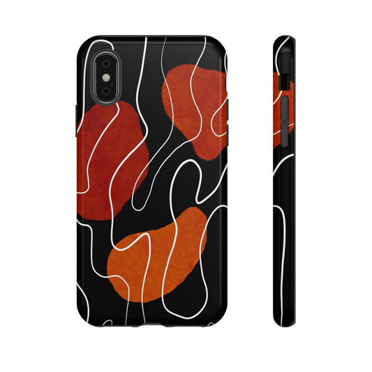 Stylish Phone Case with Abstract Design, Tough Cases for Modern Life, Trendy Phone Accessory, Unique Gift Idea, Holiday Present