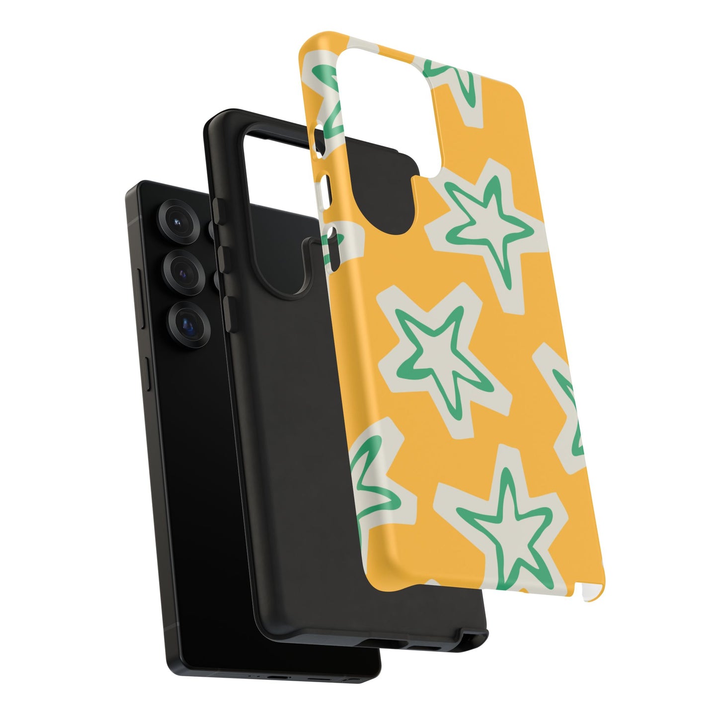 Retro Star Pattern Phone Case | Tough Cases, Colorful Cover for Phones, Phone Accessories, Gift for Her, Trendy Cases