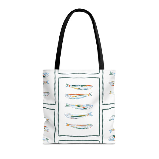 Whimsical Fish Print Tote Bag, Eco-Friendly Bag for Beach, Shopping, Picnic, Gift for Sea Lovers, Nautical Style, Artsy Tote, Cute Fish Bag, Quirky and Fun Art