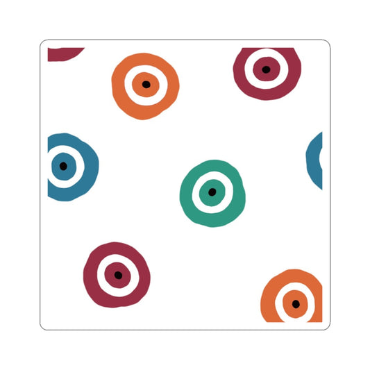 Colorful Kiss-Cut Stickers | Fun Decorative Stickers for Laptop, Scrapbooking, Journals | Playful and Bright Décor