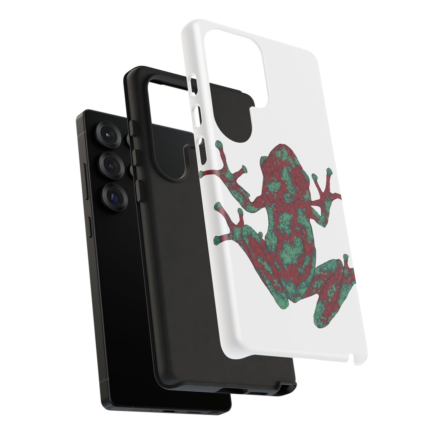 Frog Phone Case, Tough Cases, Eco-Friendly Phone Accessories, Unique Gifts for Nature Lovers, Cute Frog Design