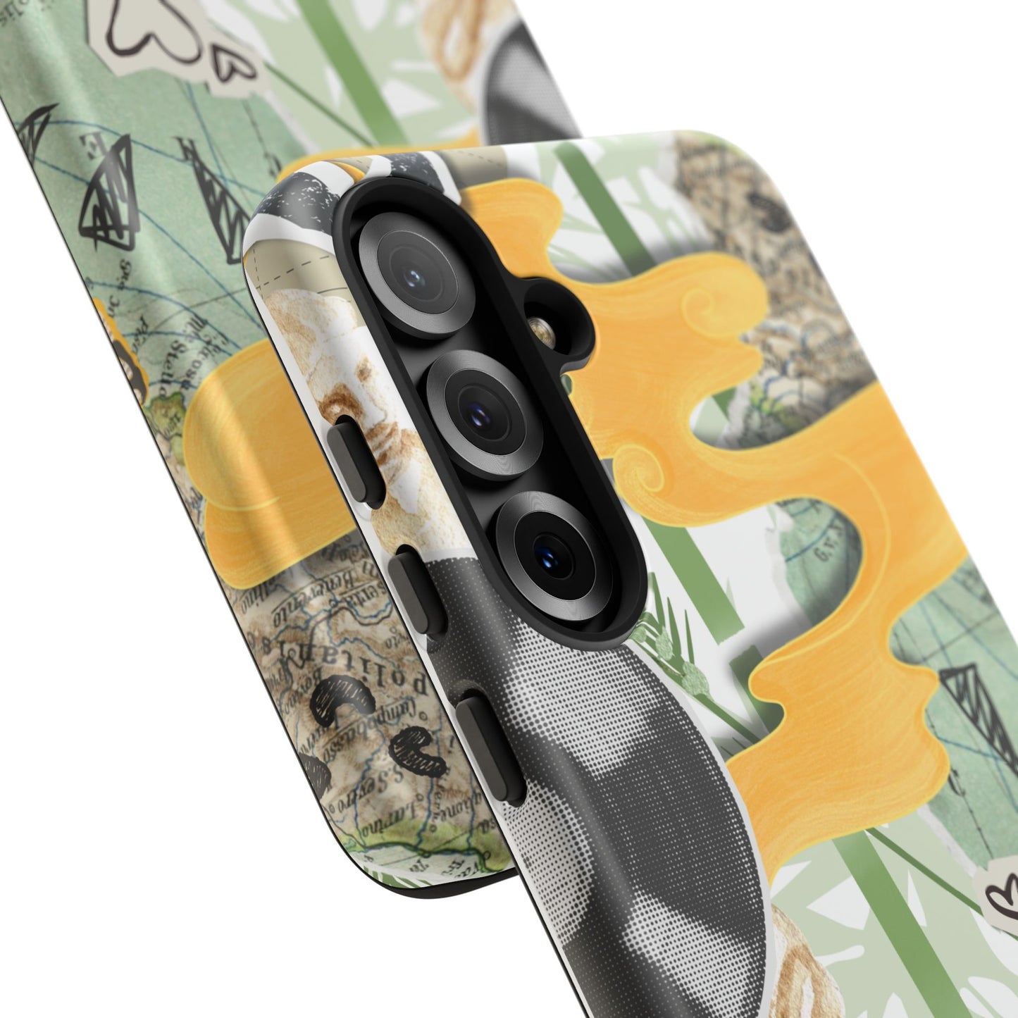 Artistic Phone Case, Unique Cell Phone Cover, Trendy Gifts for Music Lovers, Eco-Friendly Phone Accessory, Stylish Tech Gifts, Cool Cases, Unique Phone Cases