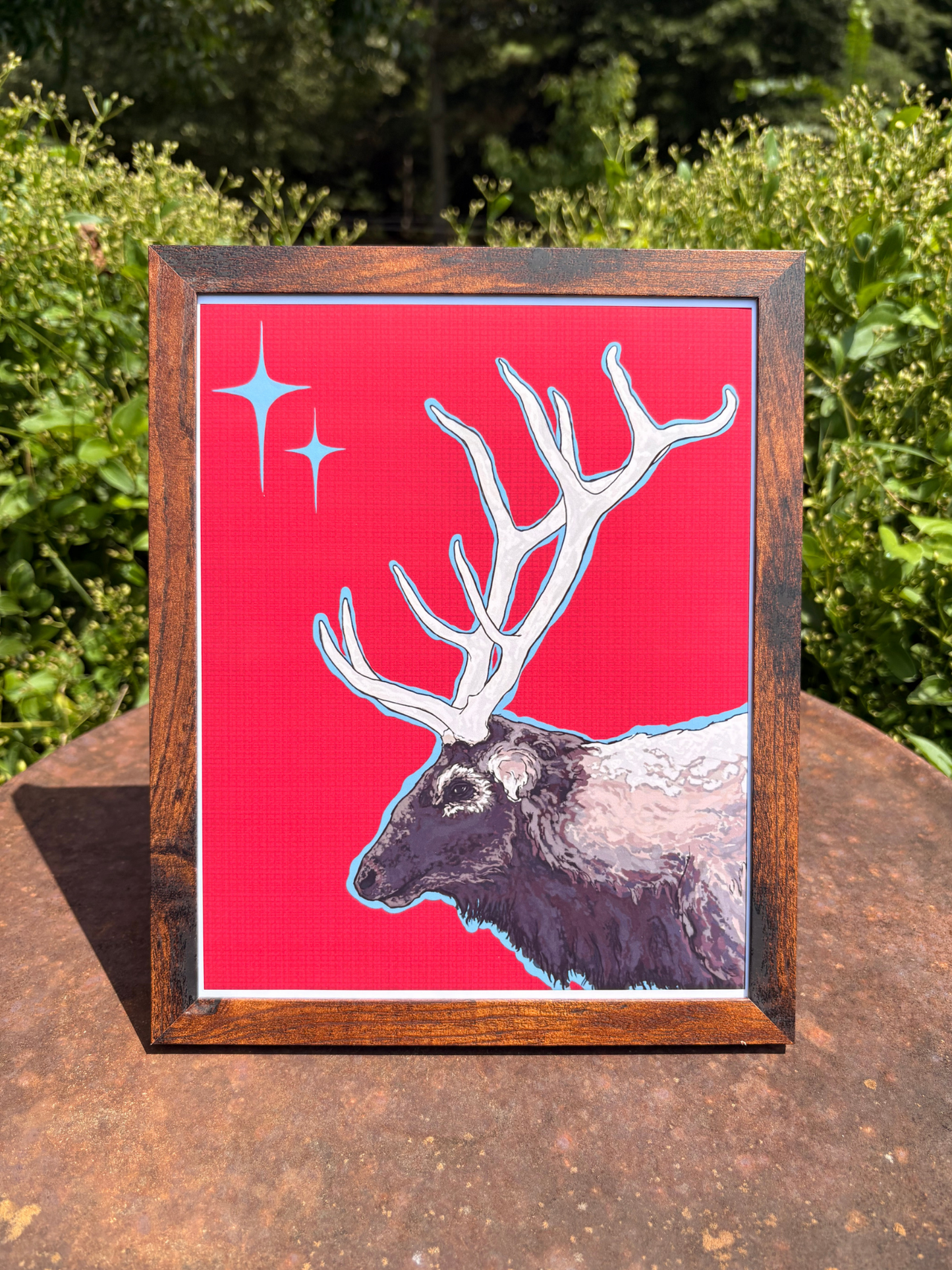 Starbound Elk Art Print
