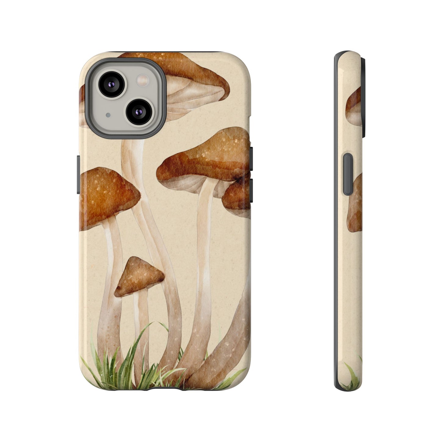 Mushroom Phone Case - Nature Lover, Eco-Friendly Gift, Cute Cell Phone Cover, Aesthetic Tech Accessory, Unique Fall Decor, Artsy Phone Cases, Cute, Gift for Her, Nature-inspired Designs, Durable Cases
