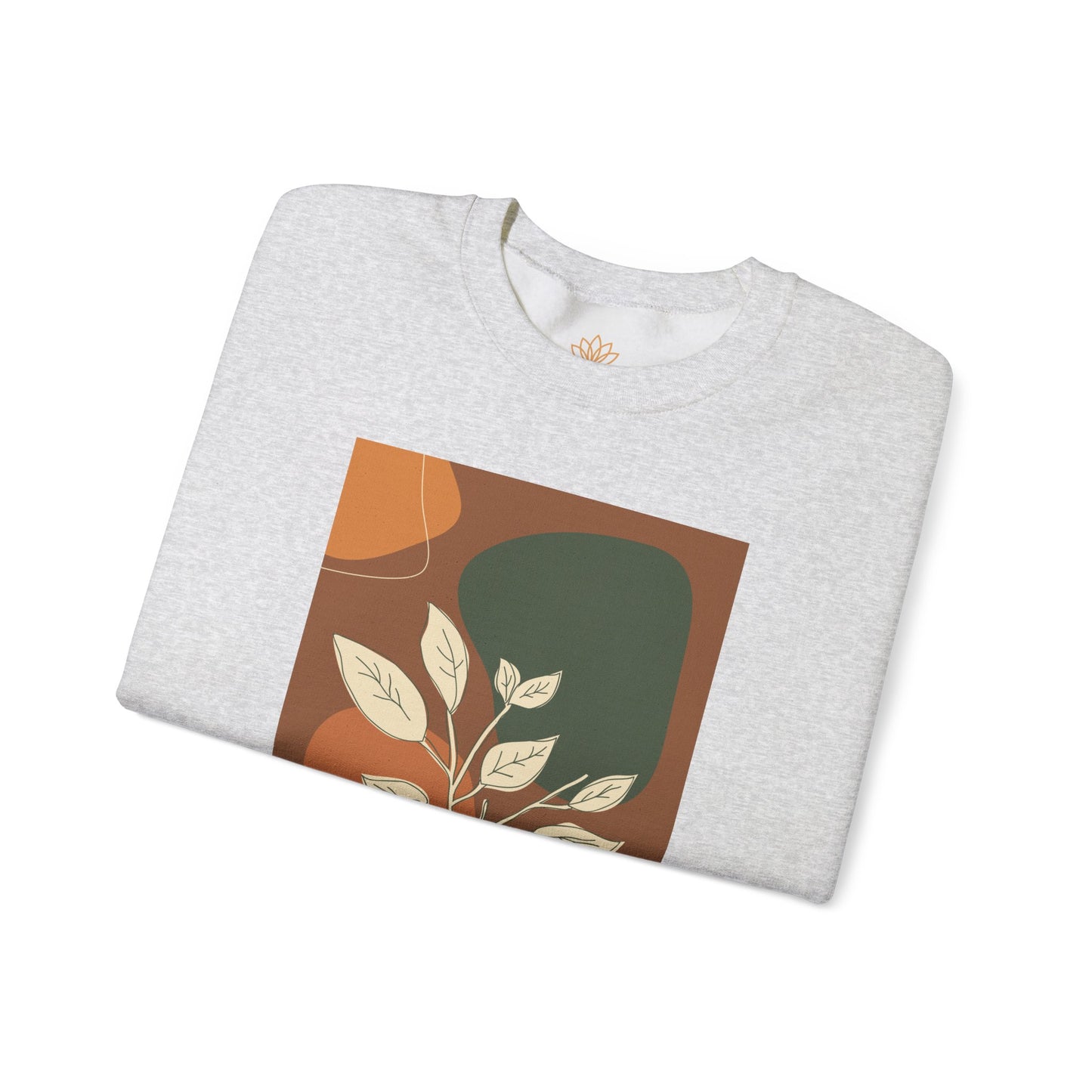 Botanical Print Crewneck Sweatshirt | Cozy Unisex Sweatshirt, Fall Fashion, Casual Wear, Gift for Her, Botanical Art