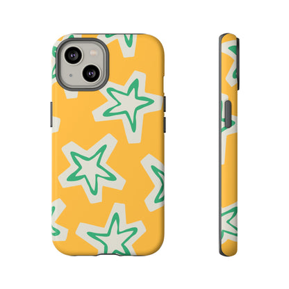 Retro Star Pattern Phone Case | Tough Cases, Colorful Cover for Phones, Phone Accessories, Gift for Her, Trendy Cases