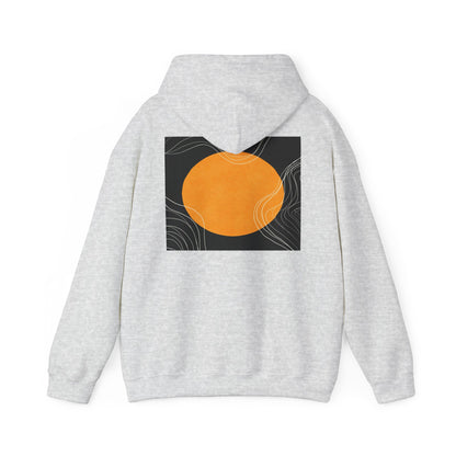 Lotus Sunshine Unisex Hoodie, Cozy Sweatshirt for Relaxation, Nature Lovers Gift, Everyday Comfort, Inspirational Outfit, Gift for Him, Gift for Her, Abstract Crewneck