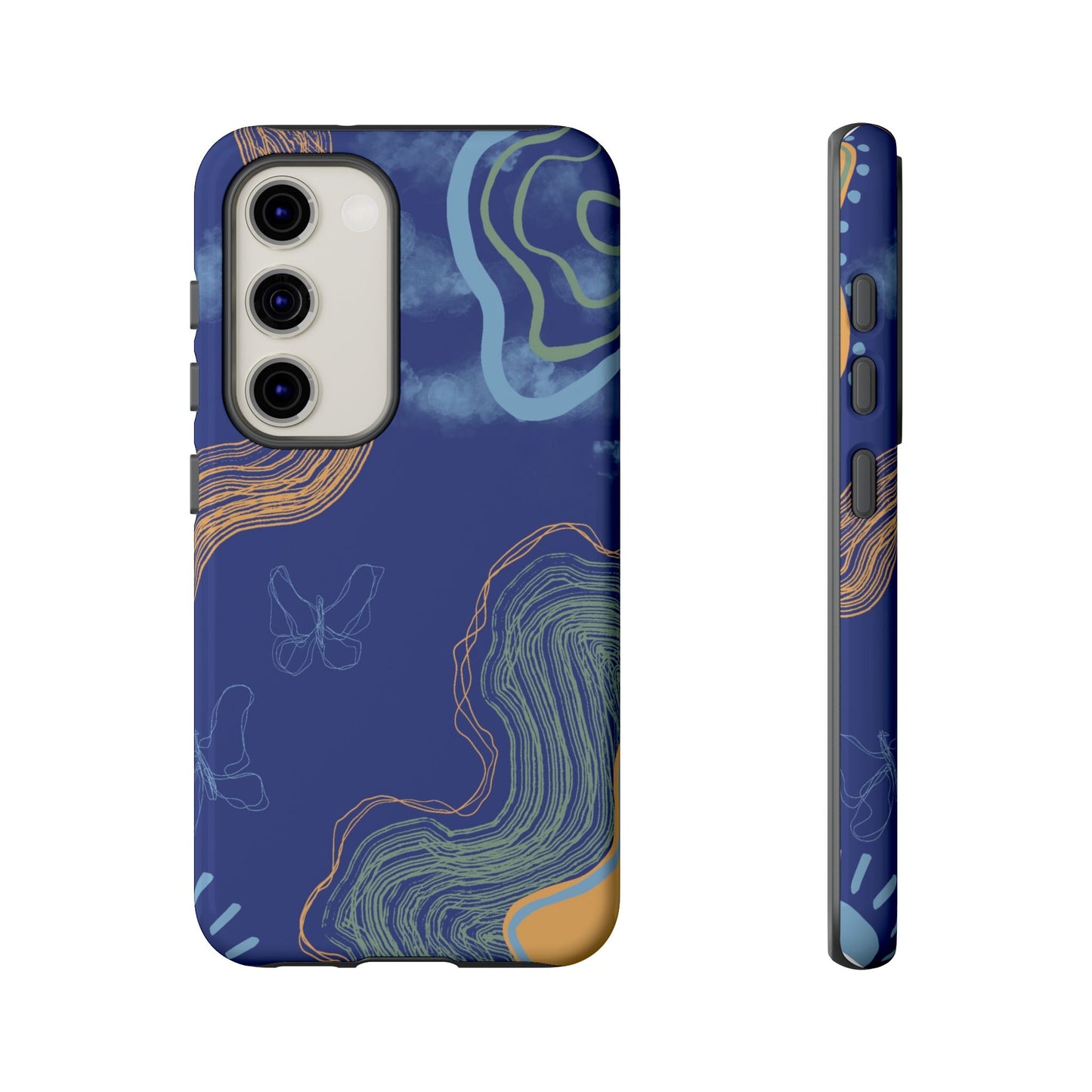 Artistic Phone Case, Abstract Phone Cover, Gift for Her, Modern Design, Boho Phone Case, Unique Phone Accessories