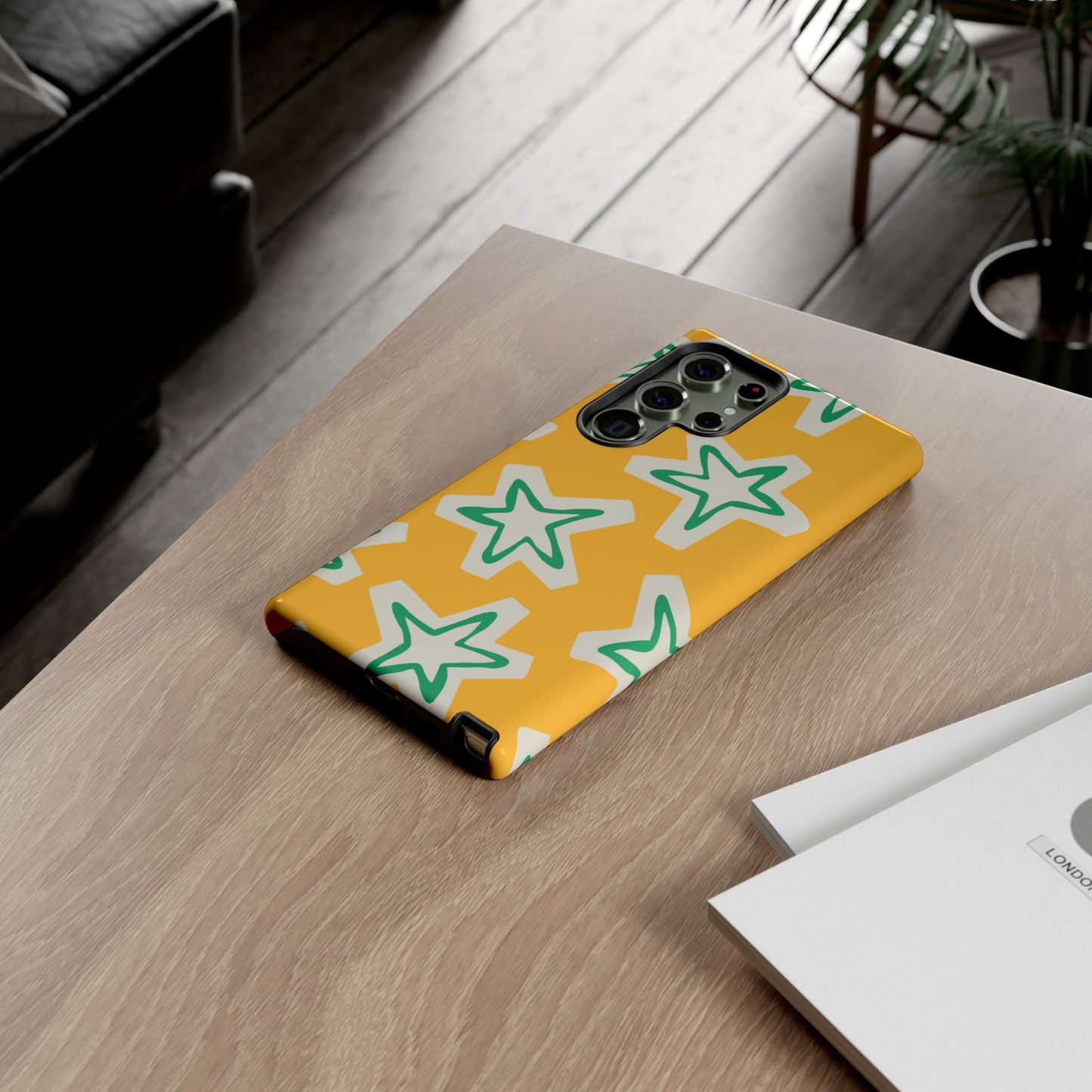 Retro Star Pattern Phone Case | Tough Cases, Colorful Cover for Phones, Phone Accessories, Gift for Her, Trendy Cases