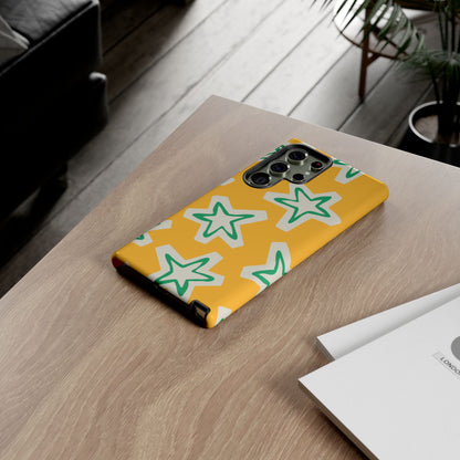 Retro Star Pattern Phone Case | Tough Cases, Colorful Cover for Phones, Phone Accessories, Gift for Her, Trendy Cases