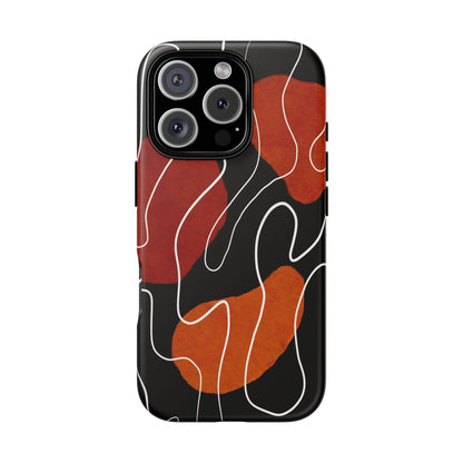 Stylish Phone Case with Abstract Design, Tough Cases for Modern Life, Trendy Phone Accessory, Unique Gift Idea, Holiday Present