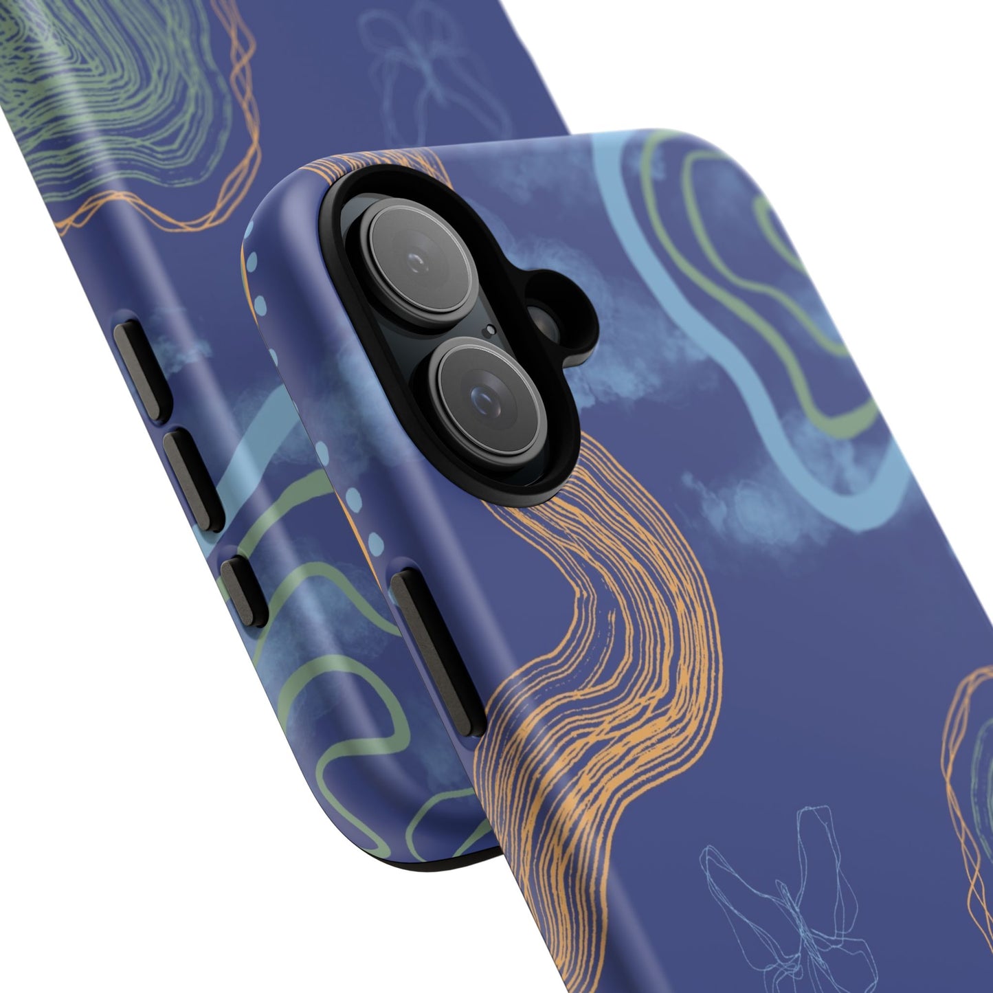 Artistic Phone Case, Abstract Phone Cover, Gift for Her, Modern Design, Boho Phone Case, Unique Phone Accessories