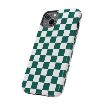 Stylish Checkered Phone Case, Protective Cover, Unique Gift, Trendy Accessory, Customizable Design, Ideal for All Ages