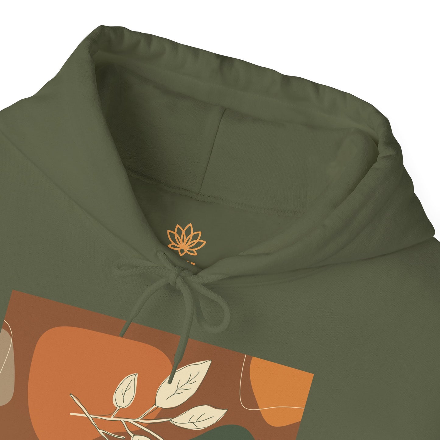 Botanical Design Unisex Hoodie, Cozy Sweatshirt for Nature Lovers, Gift for Friends, Autumn Fashion, Comfortable Casual Wear
