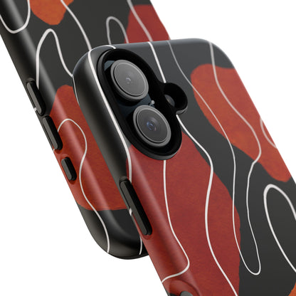 Stylish Phone Case with Abstract Design, Tough Cases for Modern Life, Trendy Phone Accessory, Unique Gift Idea, Holiday Present