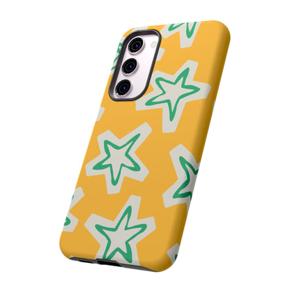 Retro Star Pattern Phone Case | Tough Cases, Colorful Cover for Phones, Phone Accessories, Gift for Her, Trendy Cases