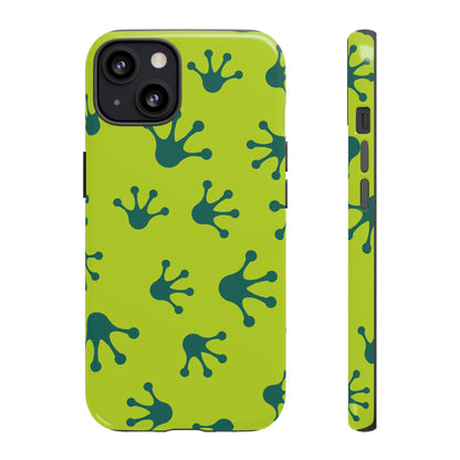 Frog Pattern Phone Case, Fun and Colorful Phone Cover, Durable Phone Protection, Gifts for Nature Lovers, Unique Accessory