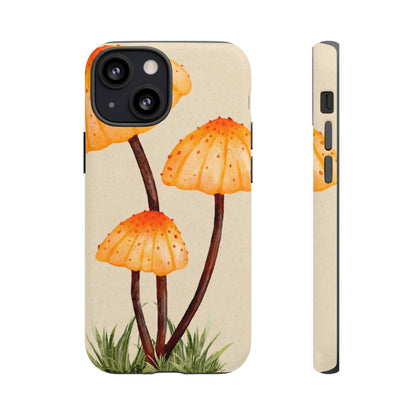 Mushroom Phone Case, Tough Cases for Nature Lovers, Unique Phone Covers, Gifts for Eco Enthusiasts, Fun Protective Cases