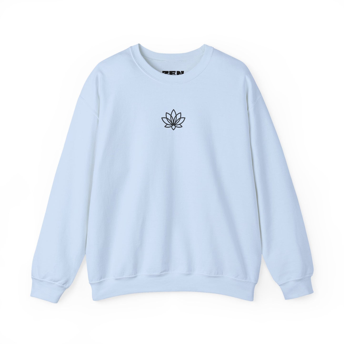 Lotus & Sun Graphic Sweatshirt, Relaxed Fit Crewneck, Perfect Gift for Spring, Cozy Fashion, Unisex Apparel, Gift for Him, Gift for Her, Fall Vibes, Autumn Crewneck