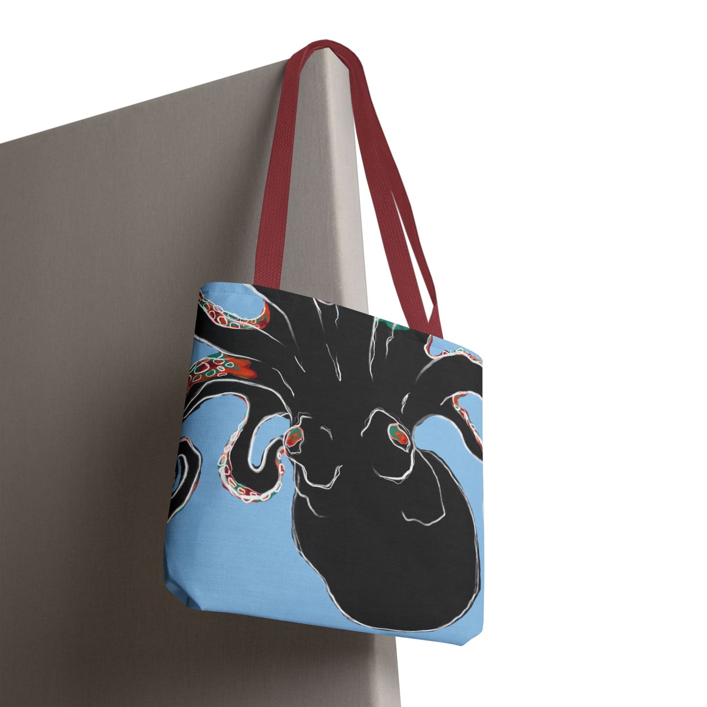 Octopus Tote Bag, Ocean Lover Gift, Reusable Shopping Bag, Beach Accessory, Eco-Friendly Bag, Grocery Tote