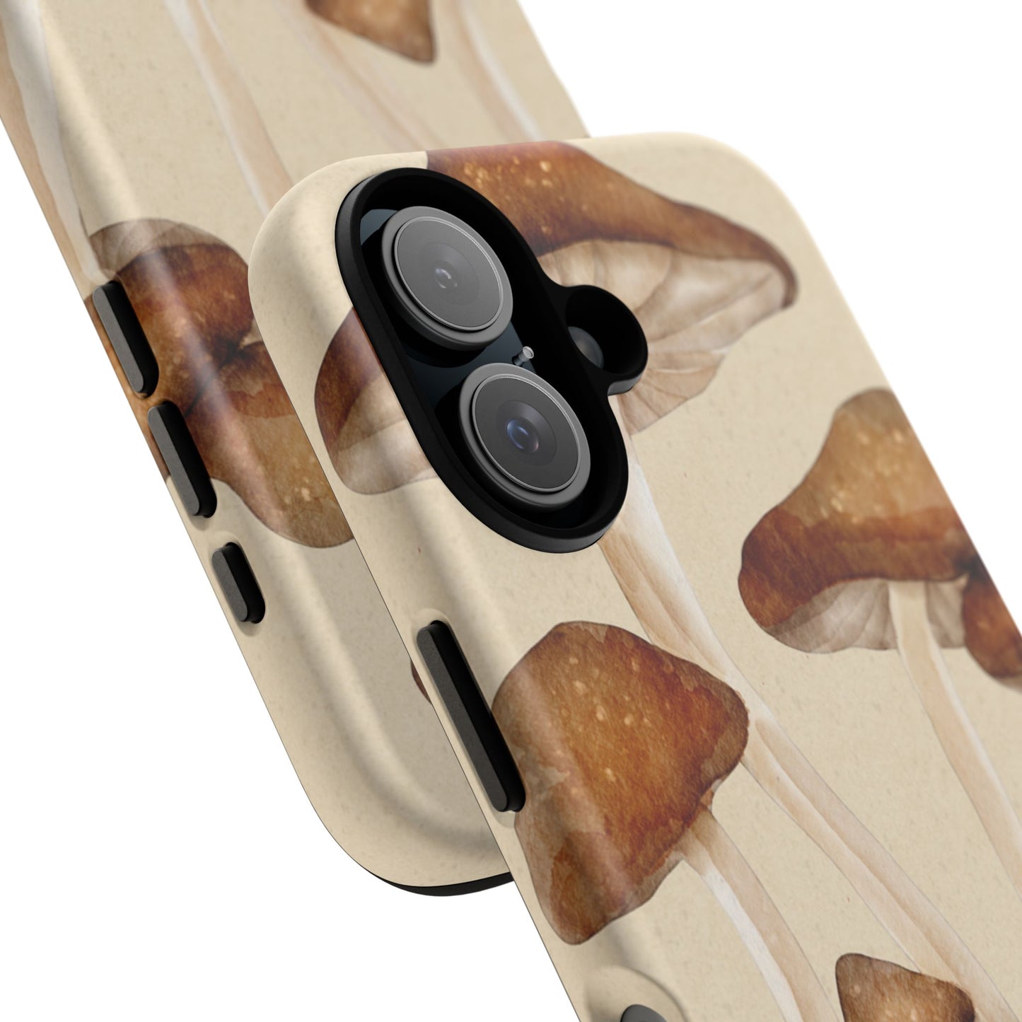 Mushroom Phone Case - Nature Lover, Eco-Friendly Gift, Cute Cell Phone Cover, Aesthetic Tech Accessory, Unique Fall Decor, Artsy Phone Cases, Cute, Gift for Her, Nature-inspired Designs, Durable Cases