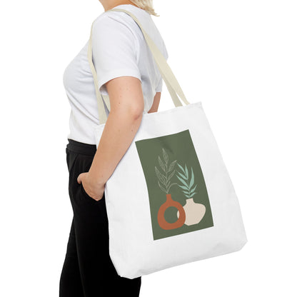 Stylish AOP Tote Bag, Eco-Friendly Shopping Bag, Reusable Carryall, Art Print Handbag, Gift for Her