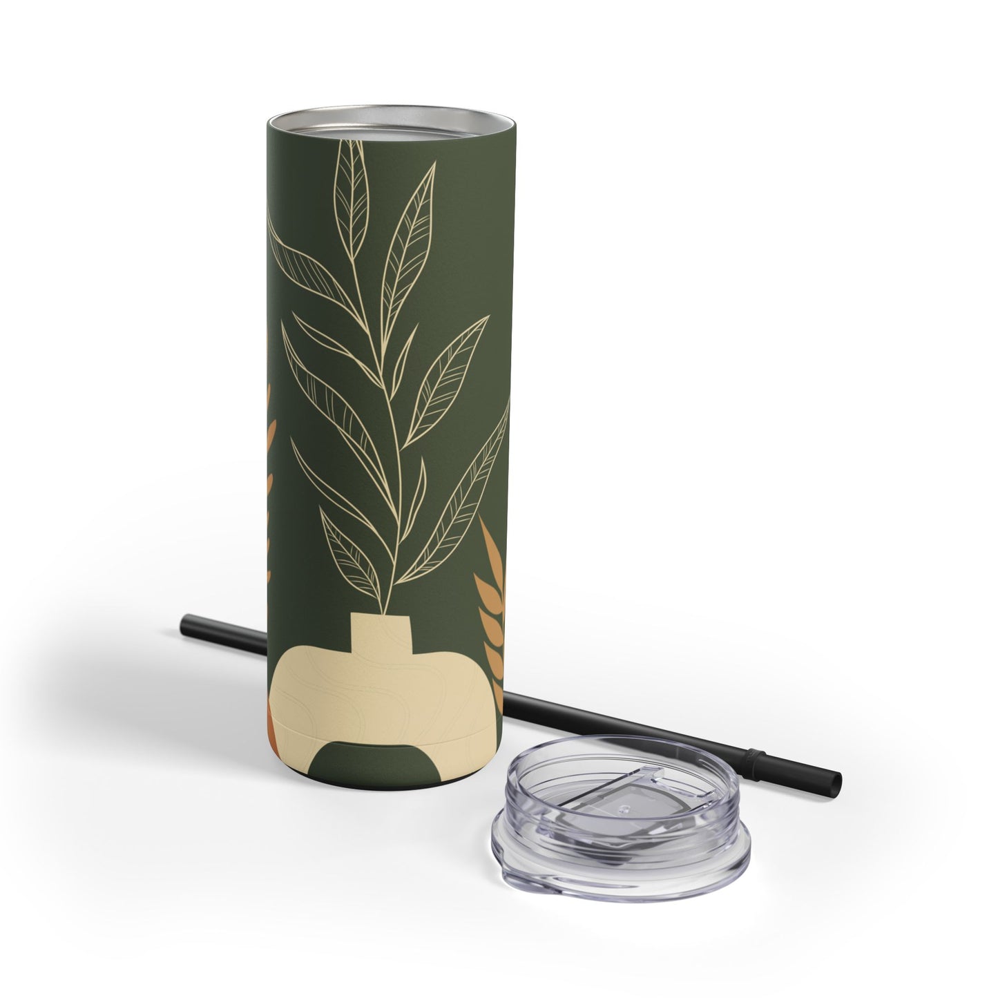 Boho-Inspired Tumbler, Modern Minimalist, Matte, Gift for Her, Mother's Day Gift, Nature Tumbler