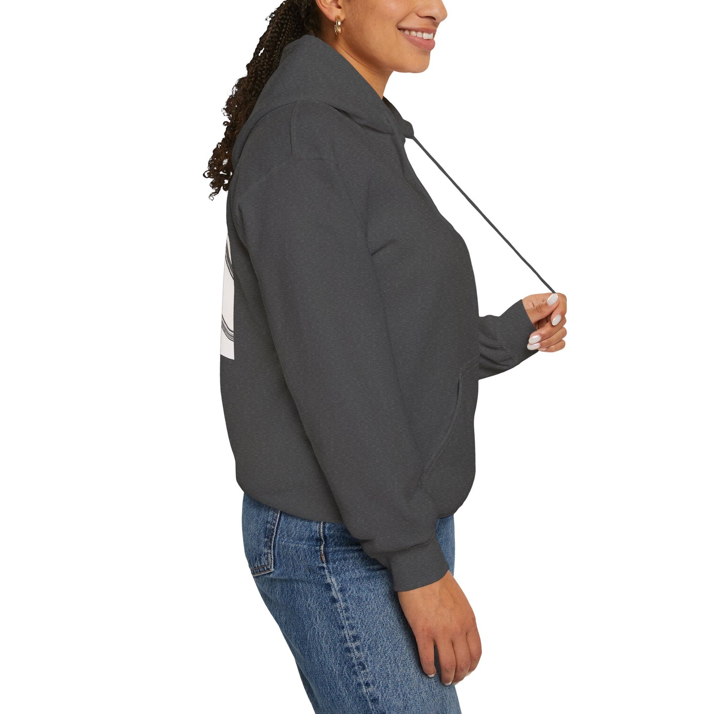 Lotus & Sun Graphic Hoodie - Cozy Unisex Sweatshirt, Trendy Casual Wear, Yoga Gift, Inspirational Apparel, Relaxed Style