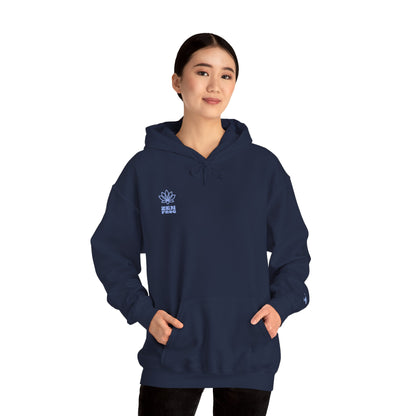 Artistic Unisex Hooded Sweatshirt - Cozy Streetwear for Comfort, Gift for Art Lovers, Perfect for Fall, Casual Style