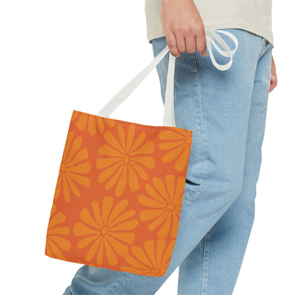 Vibrant Floral Tote Bag - Fun, Stylish, Versatile for Everyday Use, Beach, Shopping, Gifts, Travel