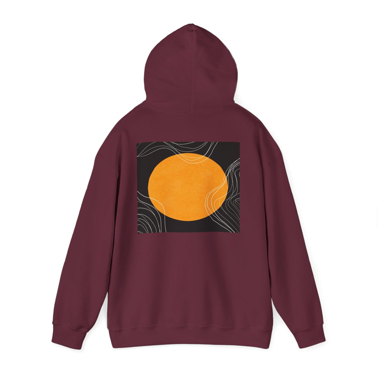 Lotus Sunshine Unisex Hoodie, Cozy Sweatshirt for Relaxation, Nature Lovers Gift, Everyday Comfort, Inspirational Outfit, Gift for Him, Gift for Her, Abstract Crewneck