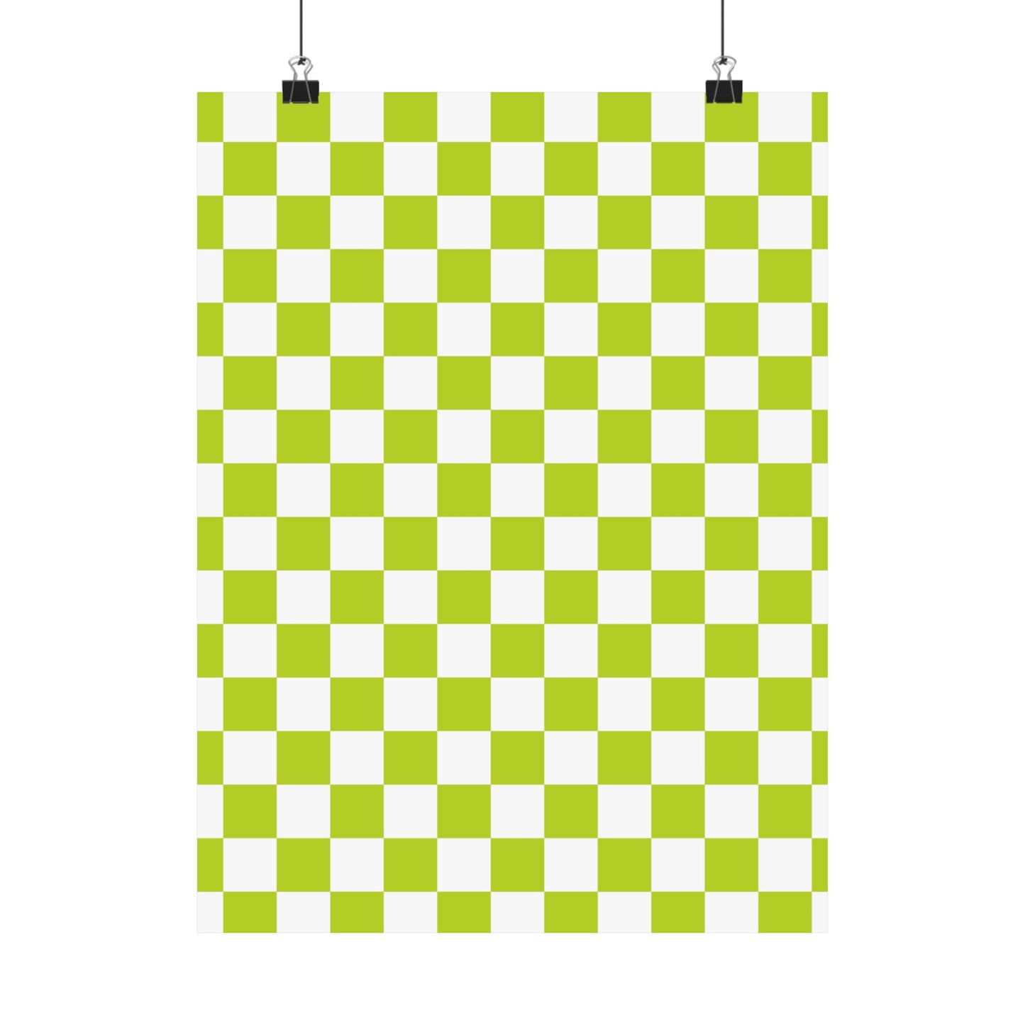 Green Checkerboard Wall Art Prints, Modern Home Decor, Minimalist Room Styling, Artistic Gifts for Any Occasion, Chic Decorative Posters