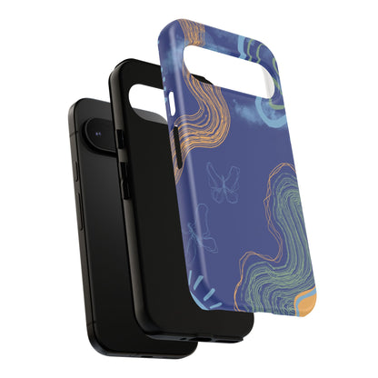 Artistic Phone Case, Abstract Phone Cover, Gift for Her, Modern Design, Boho Phone Case, Unique Phone Accessories
