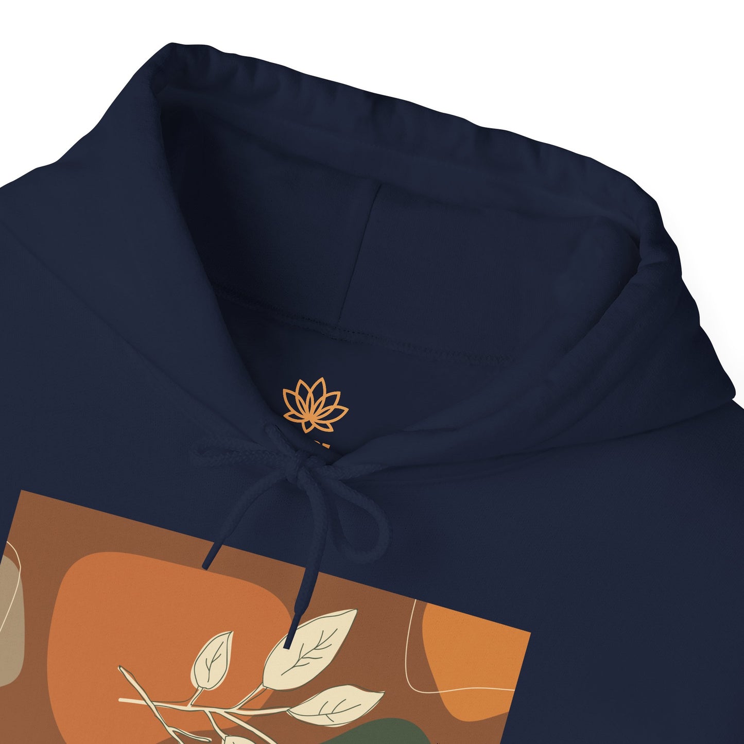 Botanical Design Unisex Hoodie, Cozy Sweatshirt for Nature Lovers, Gift for Friends, Autumn Fashion, Comfortable Casual Wear