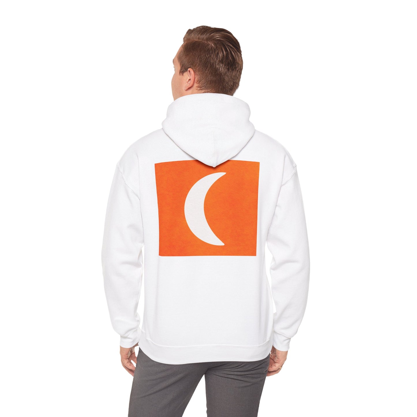 Zen Frog & Moon Unisex Hoodie, Cozy Sweatshirt for Relaxation, Gifts for Nature Lovers, Festival Wear, Everyday Comfort