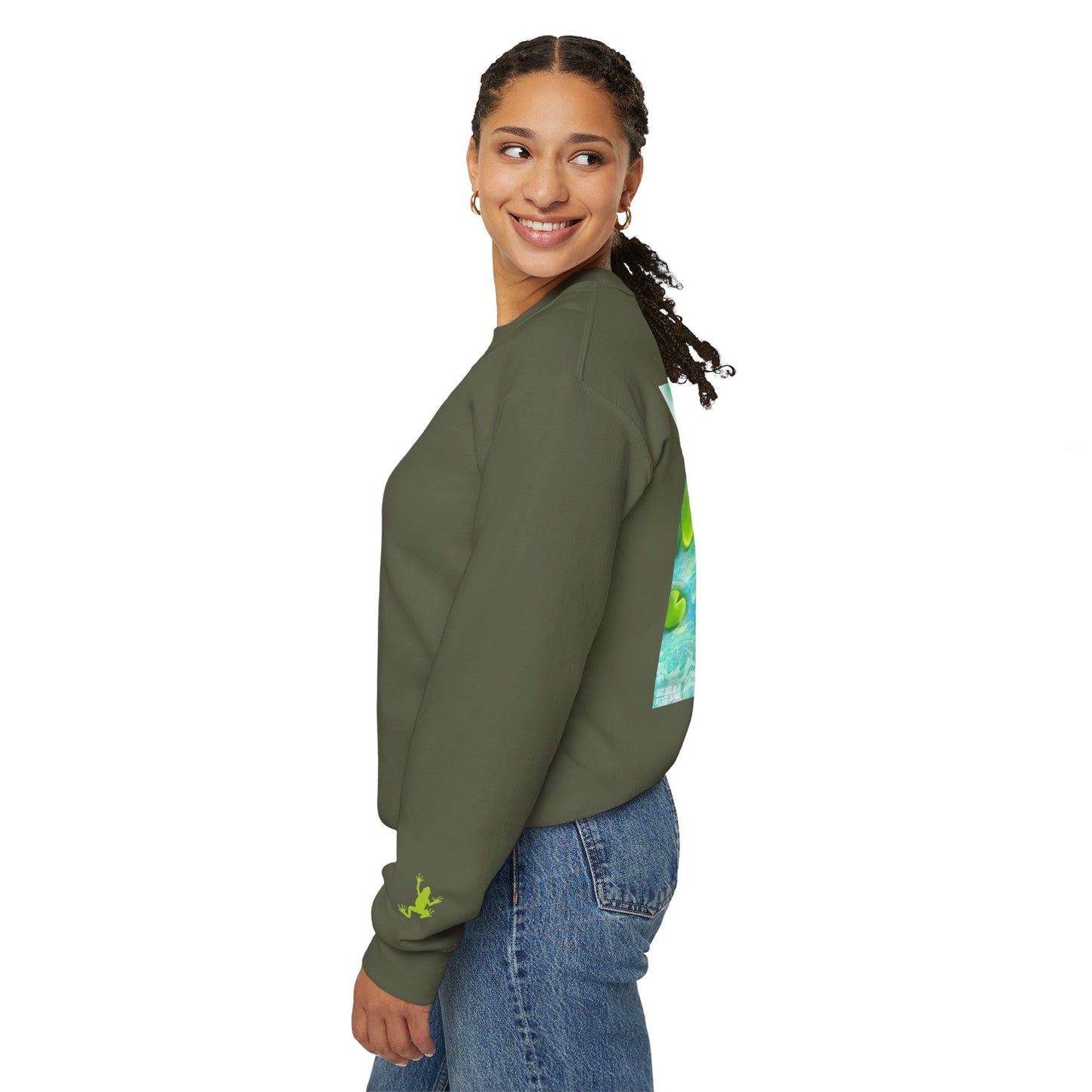 Serene Nature-Inspired Crewneck Sweatshirt | Unisex Eco-Friendly Apparel, Comfortable Relaxation Wear, Gift for Nature Lovers, Casual [...]
