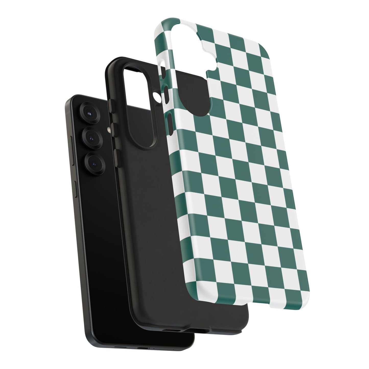 Stylish Checkered Phone Case, Protective Cover, Unique Gift, Trendy Accessory, Customizable Design, Ideal for All Ages
