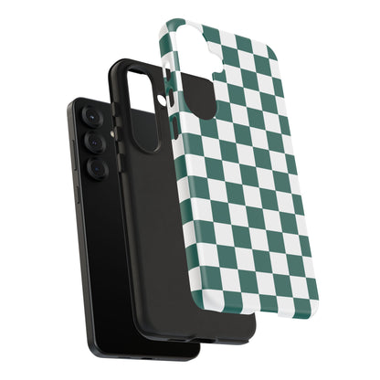 Stylish Checkered Phone Case, Protective Cover, Unique Gift, Trendy Accessory, Customizable Design, Ideal for All Ages