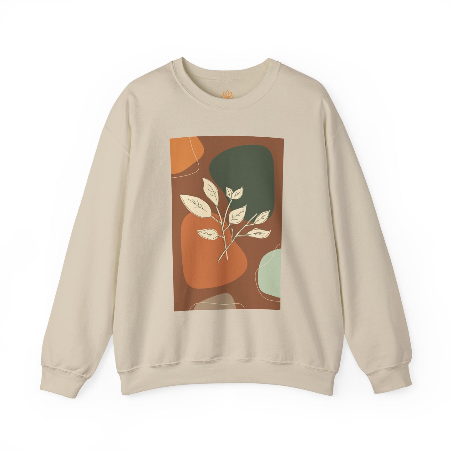 Botanical Print Crewneck Sweatshirt | Cozy Unisex Sweatshirt, Fall Fashion, Casual Wear, Gift for Her, Botanical Art