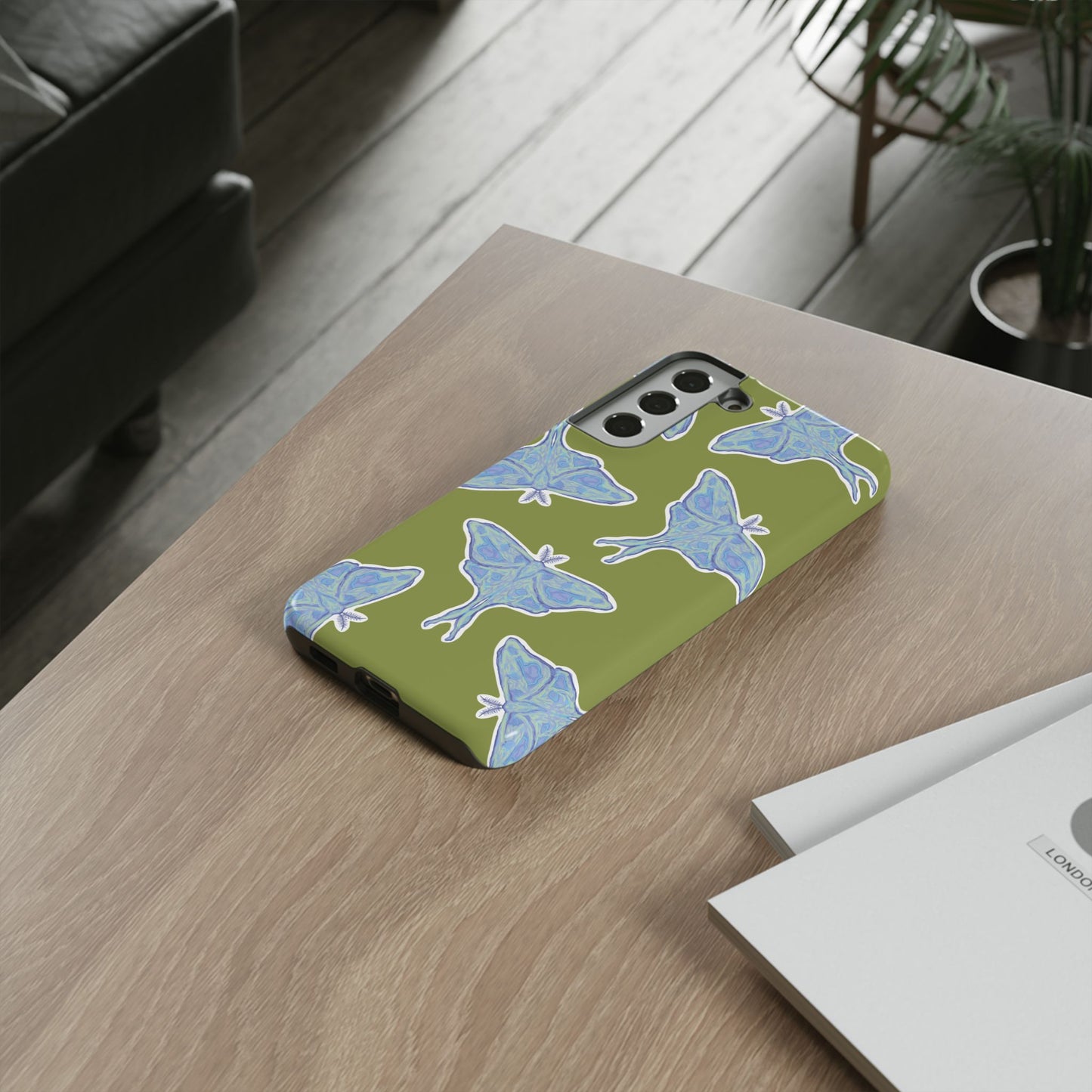 Stylish Phone Case for Nature Lovers | Butterfly Design | Gifts for Friends | Eco-Friendly Tech Case, Cool Phone Accessories, Moth Decor