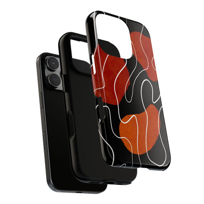 Stylish Phone Case with Abstract Design, Tough Cases for Modern Life, Trendy Phone Accessory, Unique Gift Idea, Holiday Present