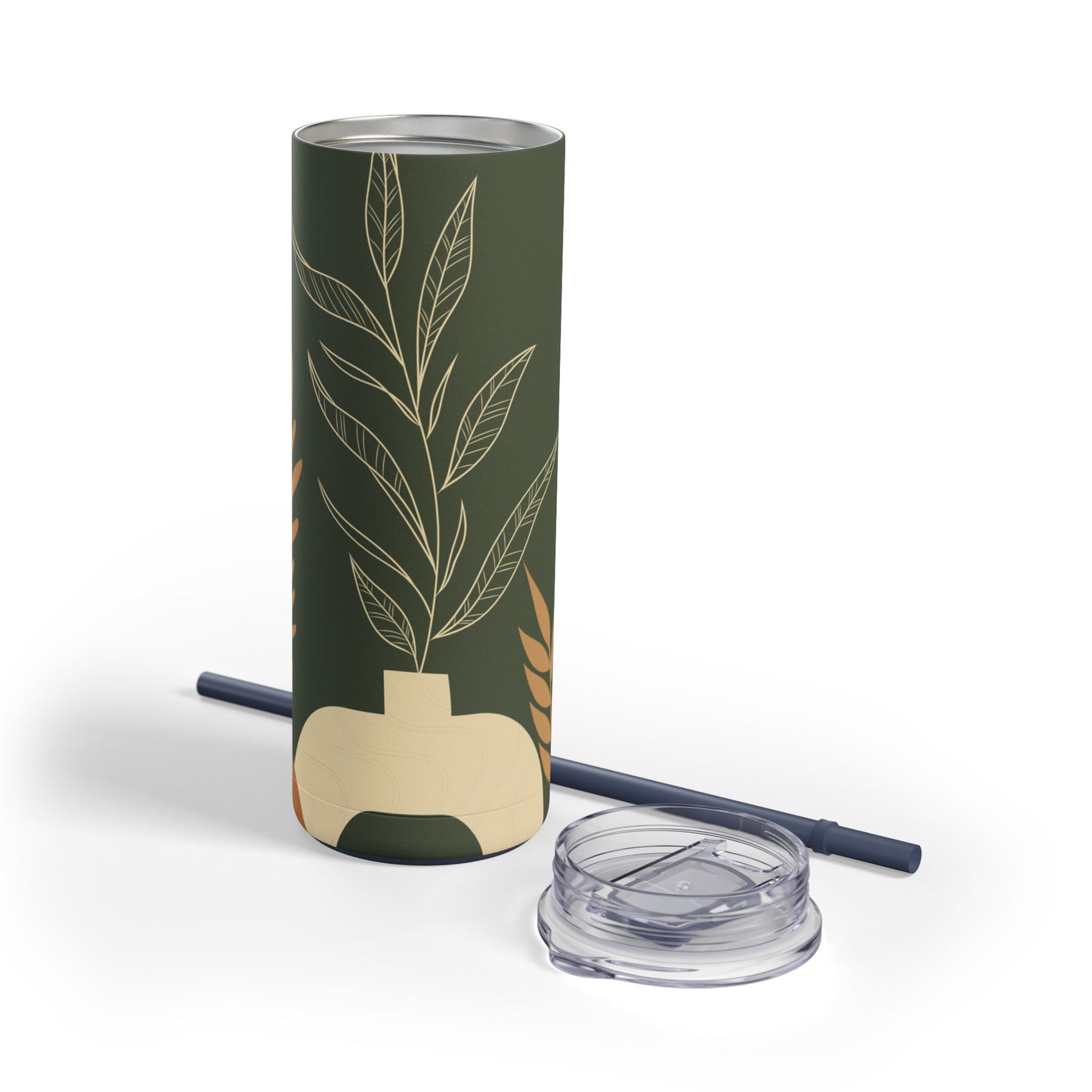 Boho-Inspired Tumbler, Modern Minimalist, Matte, Gift for Her, Mother's Day Gift, Nature Tumbler