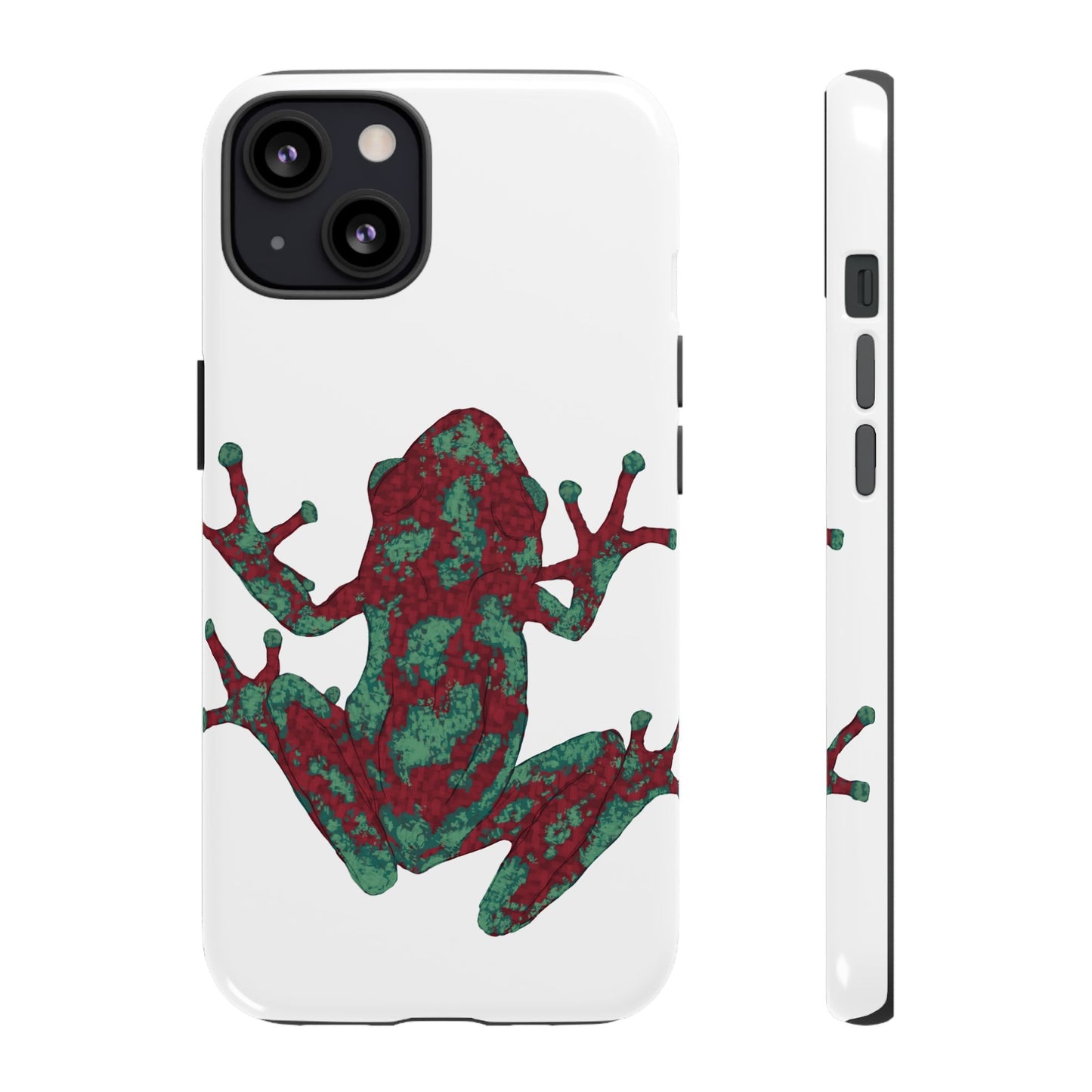 Frog Phone Case, Tough Cases, Eco-Friendly Phone Accessories, Unique Gifts for Nature Lovers, Cute Frog Design