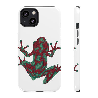 Frog Phone Case, Tough Cases, Eco-Friendly Phone Accessories, Unique Gifts for Nature Lovers, Cute Frog Design