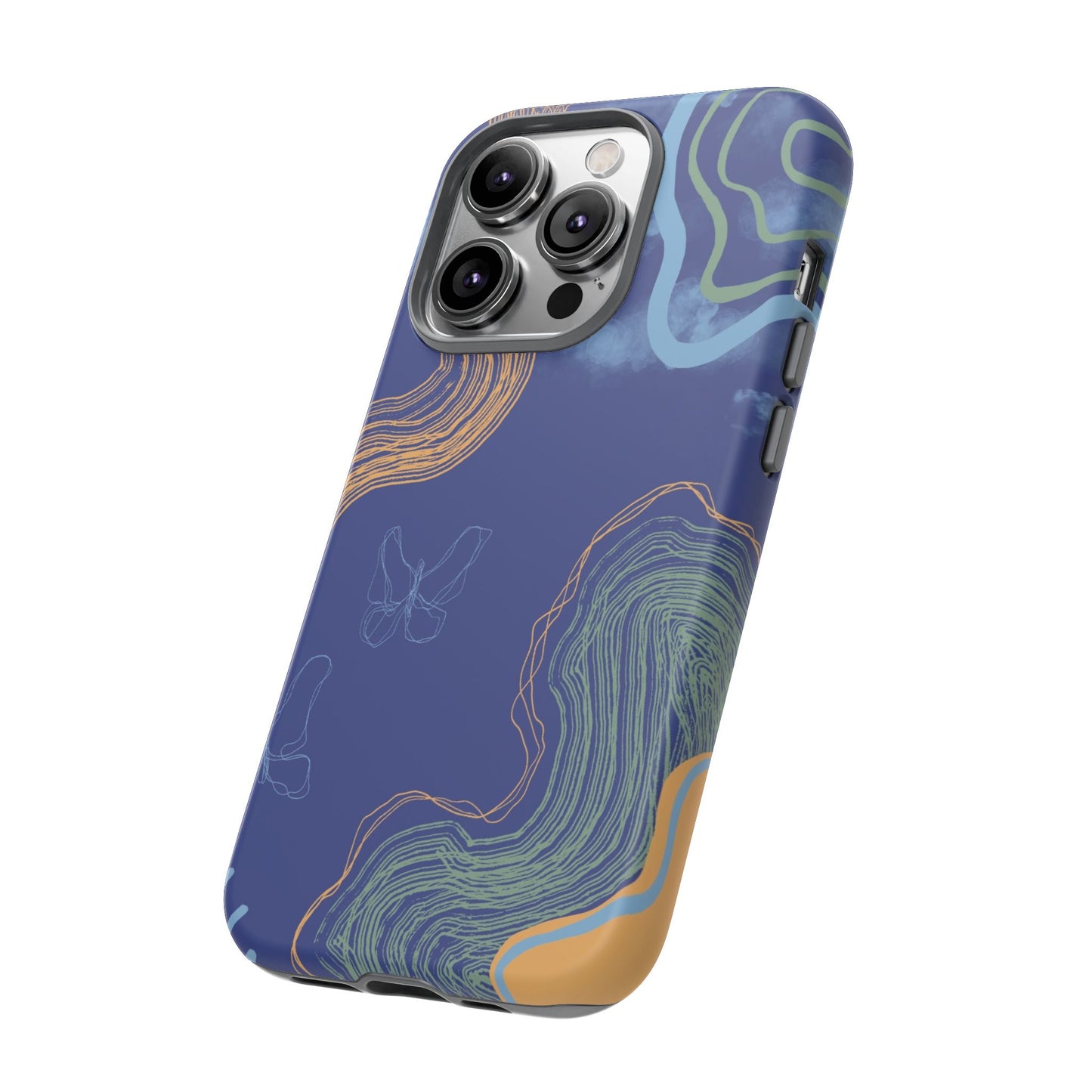 Artistic Phone Case, Abstract Phone Cover, Gift for Her, Modern Design, Boho Phone Case, Unique Phone Accessories