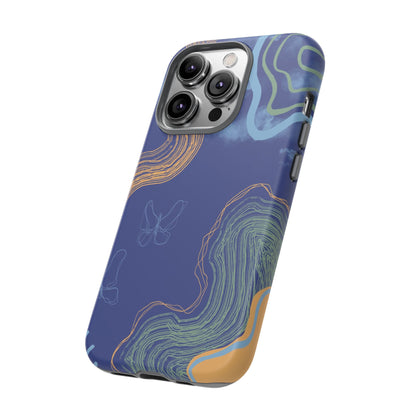 Artistic Phone Case, Abstract Phone Cover, Gift for Her, Modern Design, Boho Phone Case, Unique Phone Accessories