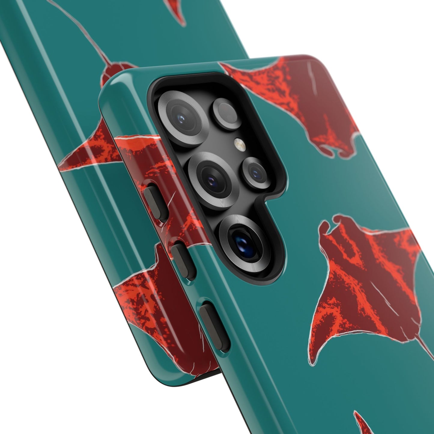 Manta Ray Phone Case, Tropical Phone Cover, Ocean Vibe Accessories, Summer Gift Idea, Marine Animal Merchandise