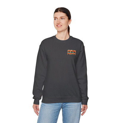 Funky Snake Unisex Crewneck Sweatshirt, Cozy Apparel, Unique Gift, Snake Art, Relaxed Style, Perfect for Casual Outings
