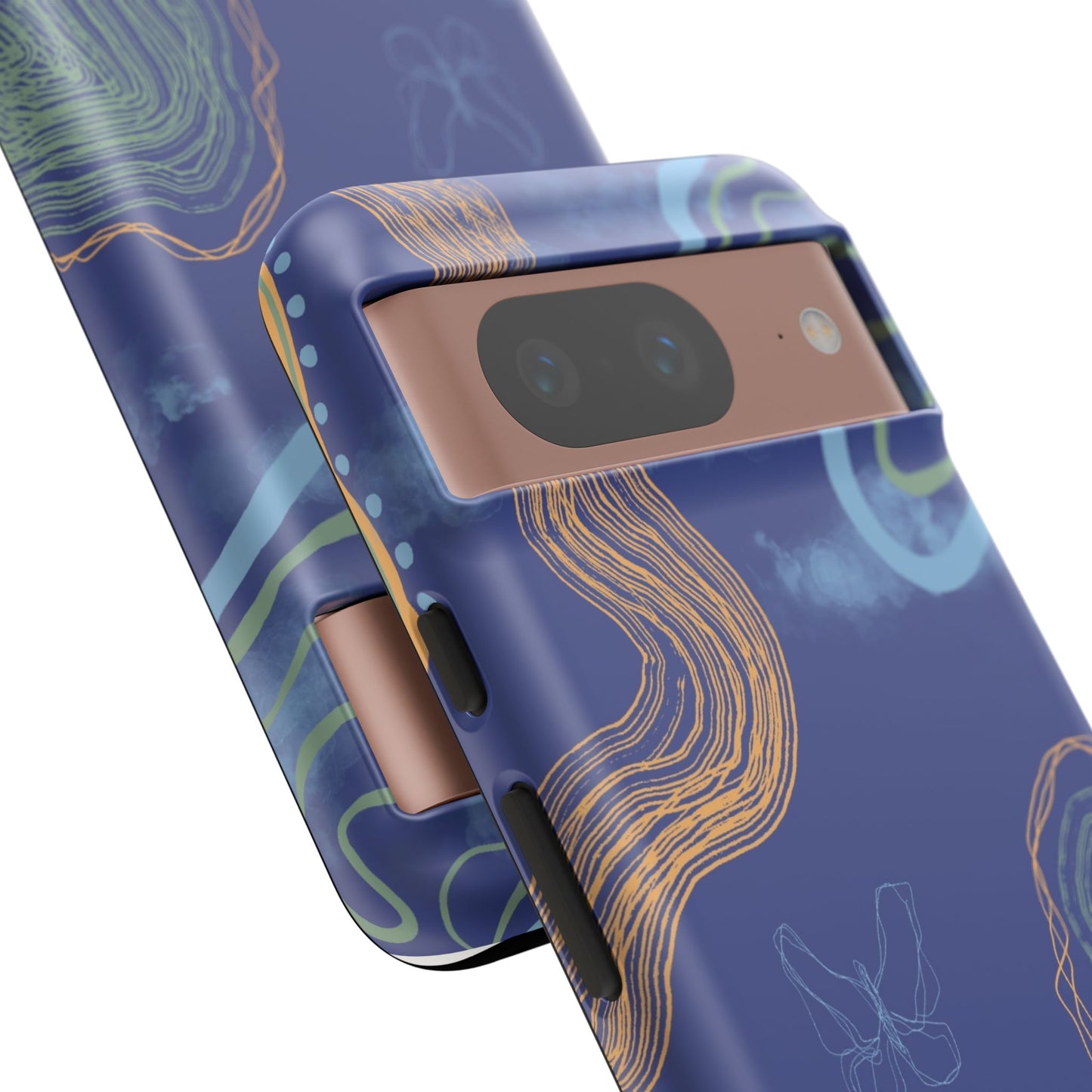 Artistic Phone Case, Abstract Phone Cover, Gift for Her, Modern Design, Boho Phone Case, Unique Phone Accessories